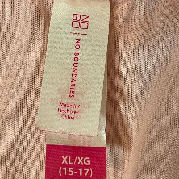 No Boundaries Pink Dress women's juniors summer maxi Size 15/17 - Picture 4 of 8
